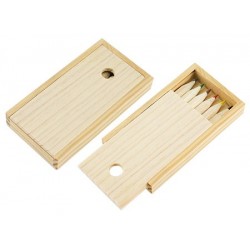 Set lapices colores madera