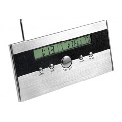 Fm auto-scan radio reloj